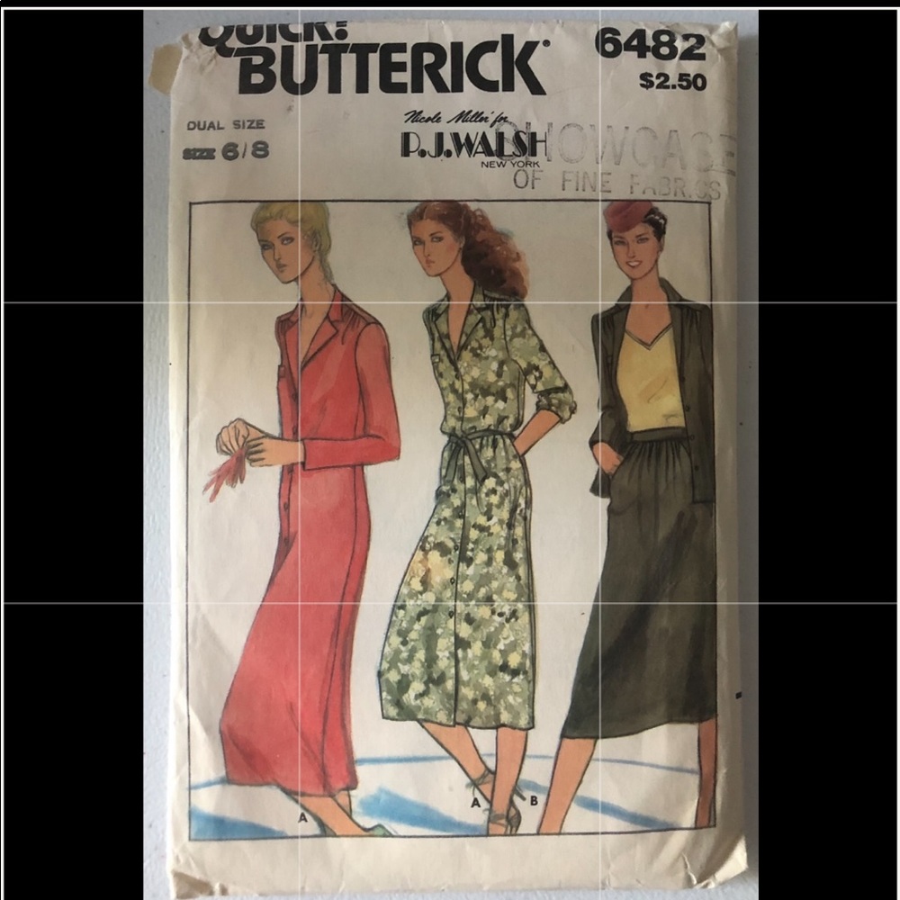 Butterick Pattern Set 6482